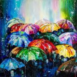 Красочные зонтики