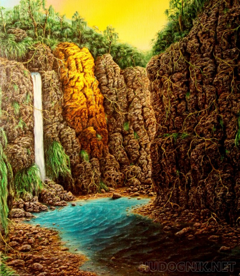 картина '" каньон"