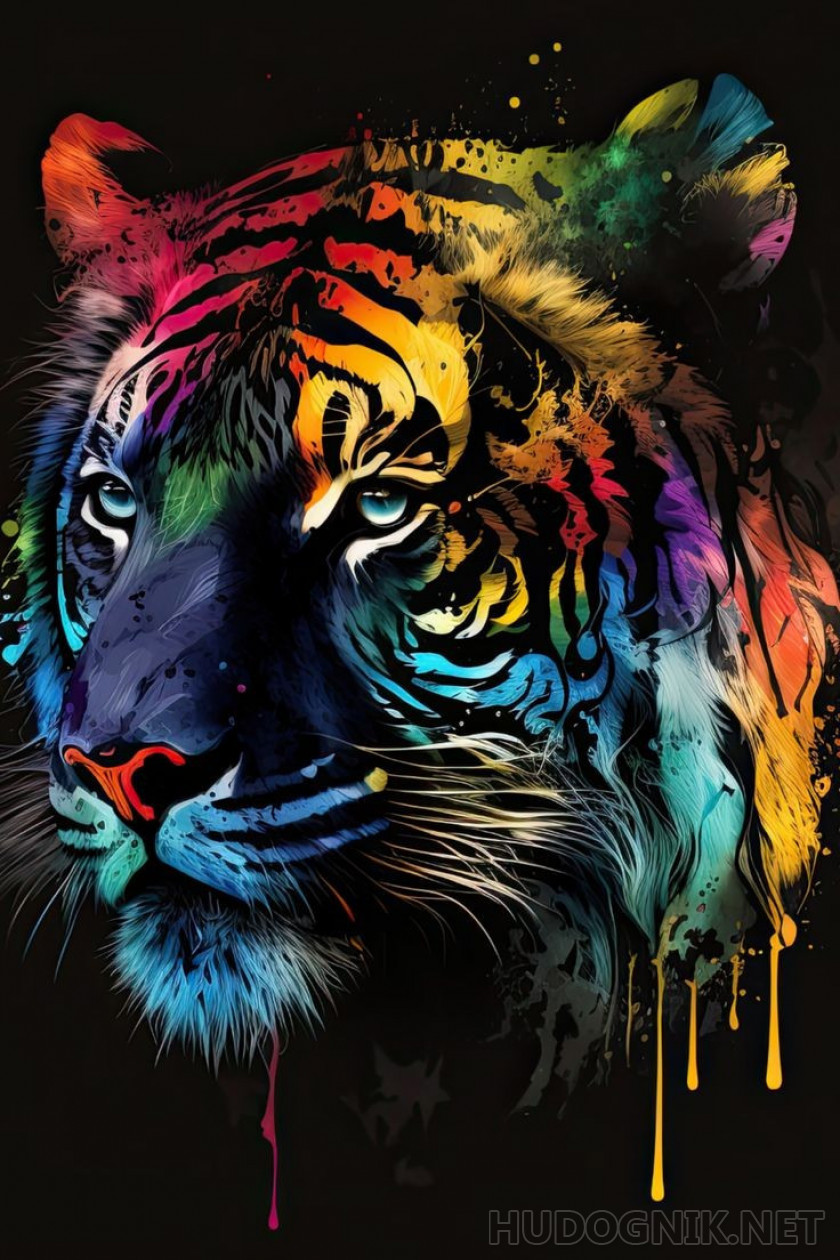 Яркий тигр