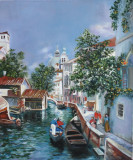 Венеция. Копия картины Рубенса Санторо. Ручная работа
