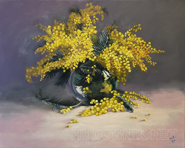 Картина Мимоза. Размеры: 50x40, Год: 2023, Цена: 15000 рублей Художник ...