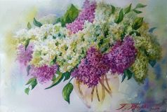 Bouquet of lilacs