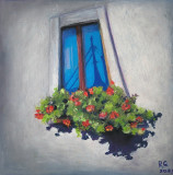 Blue window