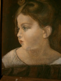Копия  &quot;Портрет девочки&quot; художника Бугро.