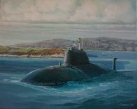 submarino nuclear "Guepardo".
