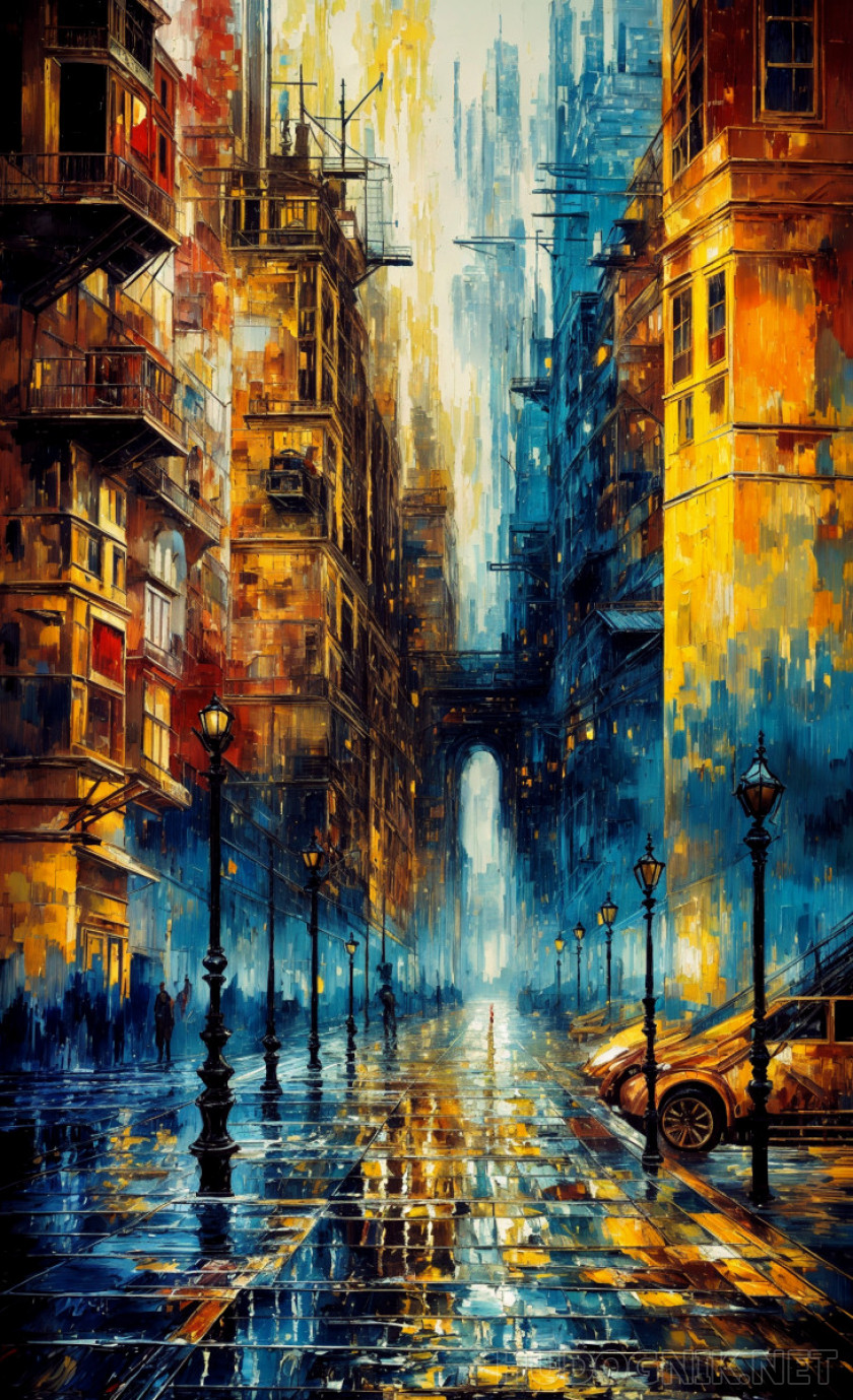 Street after the rain