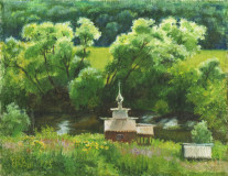 Source on the River Cross (Study)