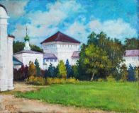 Пафнутиево-Боровский монастырь (этюд)