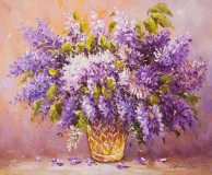 Bouquet of lilacs