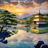 The Shining waters of Kinkakuji - A look at Japan