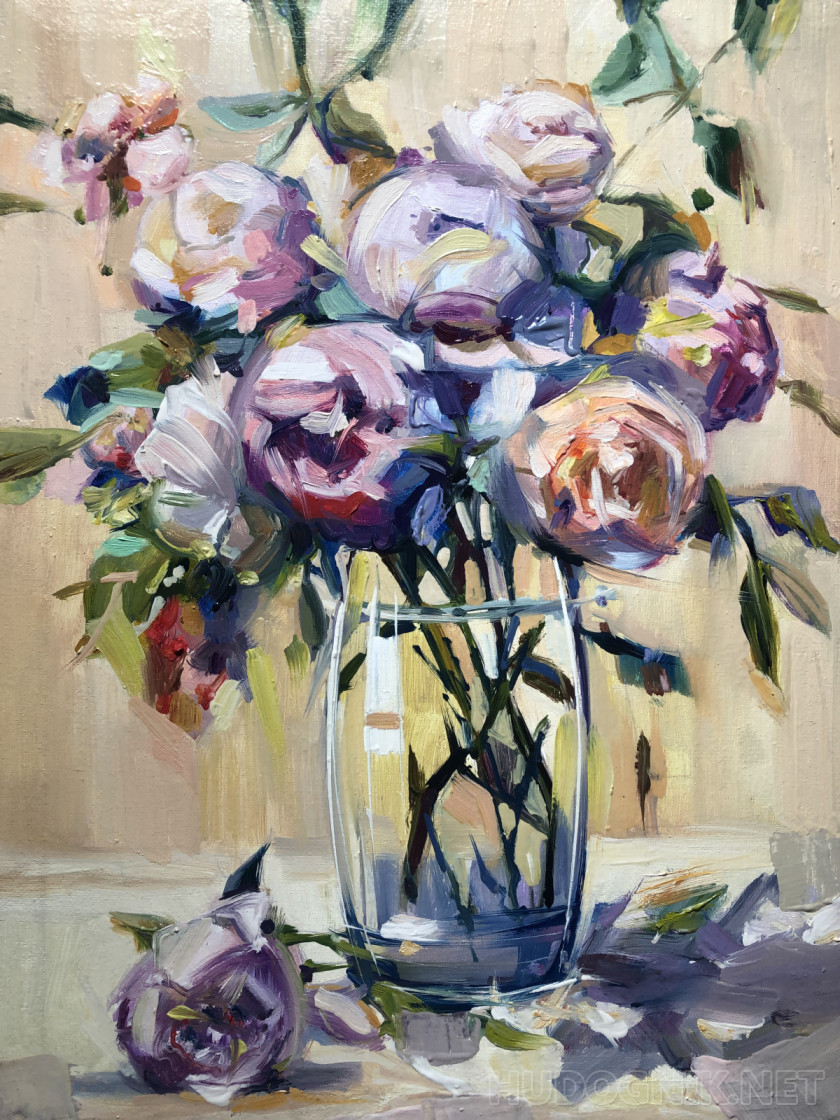 Flowers in a vase