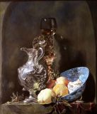 Copy of Willem Kalf's "Still life with silver pitcher"
