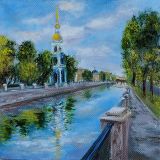 Картина с видом Санкт-Петербурга