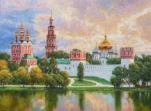 La belleza del monasterio Novodevichy