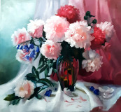 Bouquet of peonies