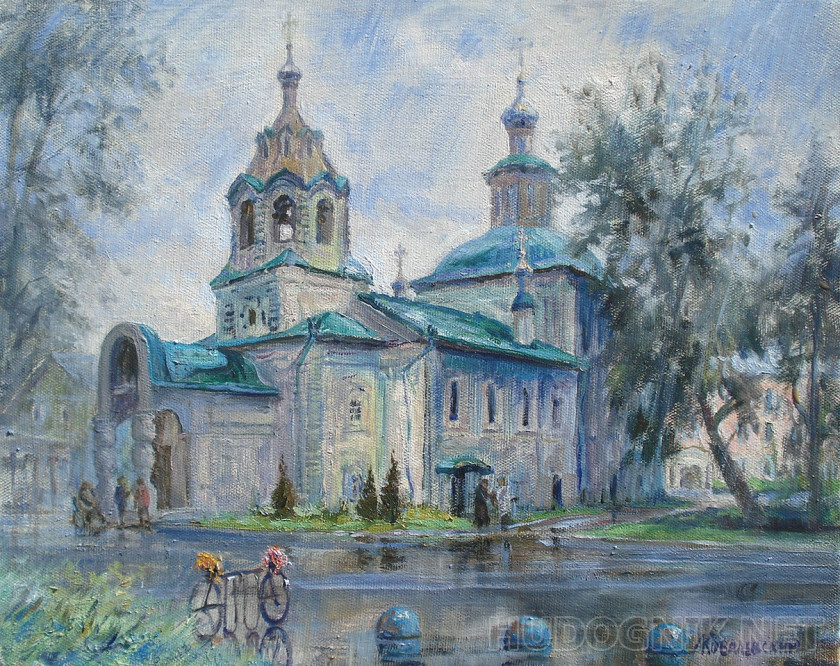 Vologda. Iglesia de la Intercesión en el Comercio