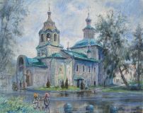 Vologda. Church of the Intercession at Auction