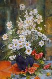 Daisies in still-life