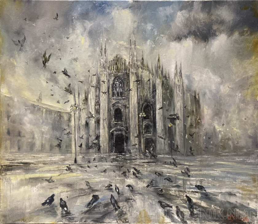 Flock over the Duomo