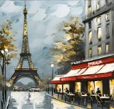 Paris and cafes