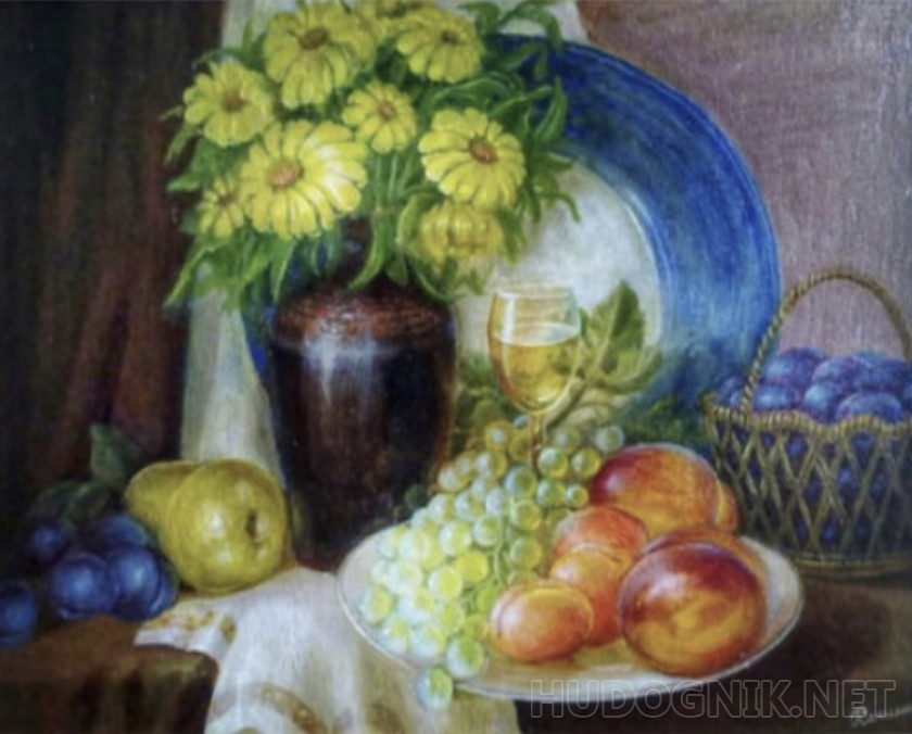 Still life with fruit