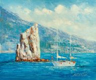 "Crimea. Rock Sail"